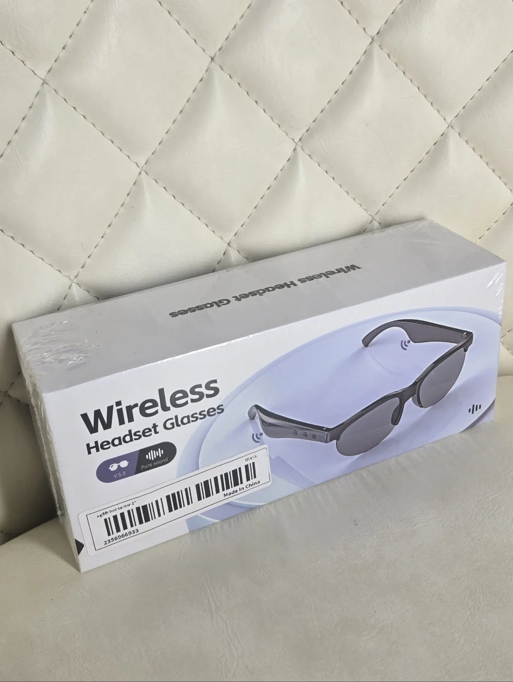Wireless Headset Glasses Bluetooth V5.3 Smart Audio Sunglasses